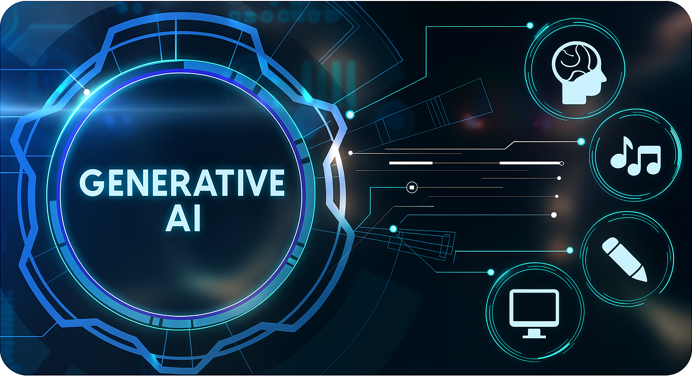 Generative AI course visual